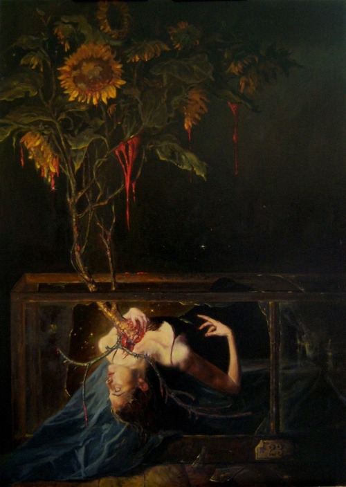 red-lipstick: Gail Potocki (b. 1961, USA) - Botanica #23       &n