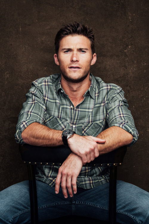 Scott Eastwood came by the office and said if he could describe himself in three words, they&rsq