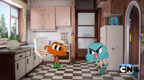 Part 3. Gumball goes to find his pants and adult photos