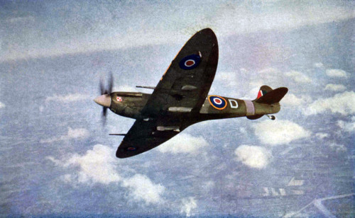 fcba:A Royal Air Force Spitfire Mk. VB of a Polish RAF squadron c. 1942. After the fall of Poland in