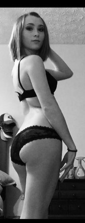 daddyslittlebrat423:  Dressed in black cause im gonna be daddys big girl today. ❤️