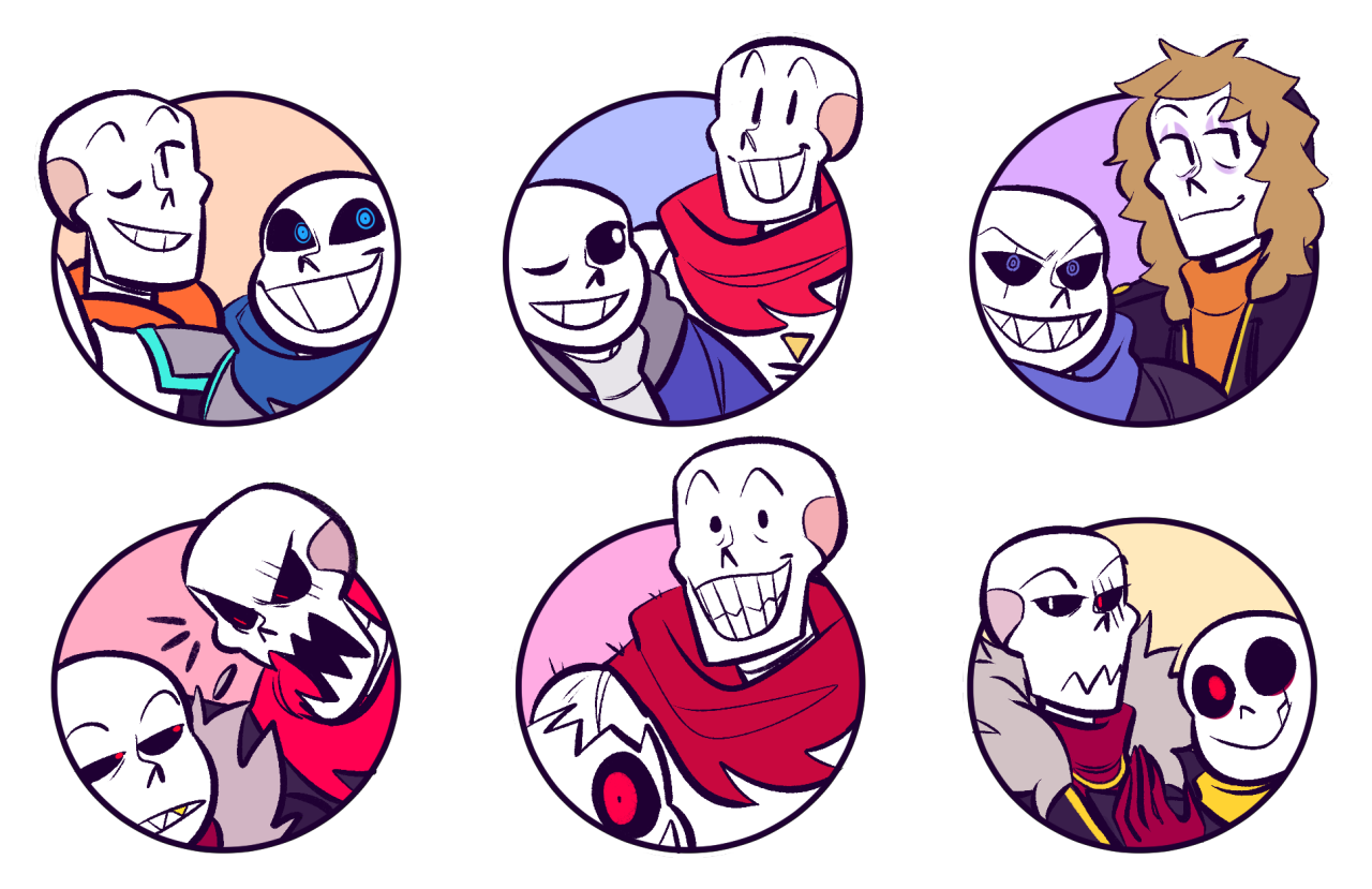 First Day, Two friends, High School Love (AU Sans/Papyrus X Male! Reader)