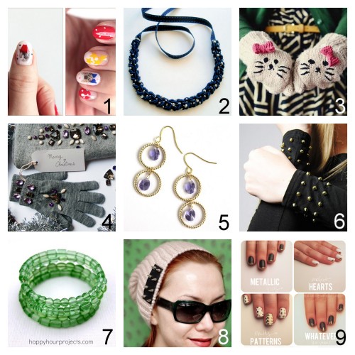 Roundup Nine DIY Nail Art, Jewelry, Accessories and Fashion Tutorials PART ONE. Roundup of the past 