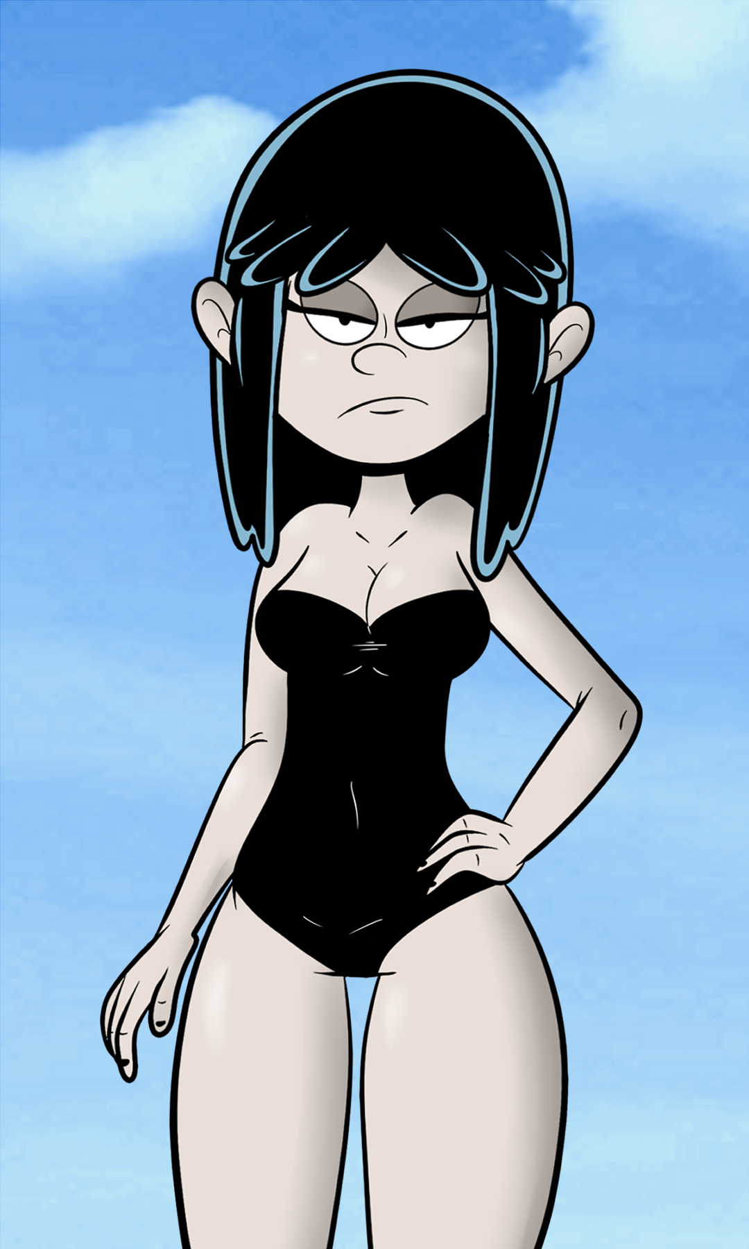 sb99stuff:  Older Lucy in a swimsuit.  Best sister, IMO!
