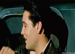 parscilla:  Elvis + Laughing 