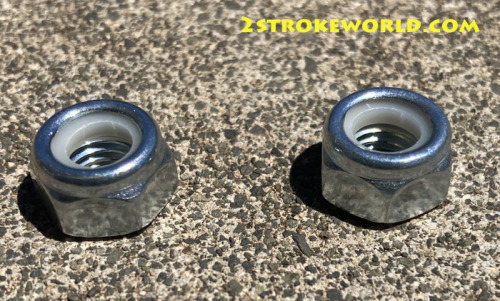 kawasaki triple fork nuts