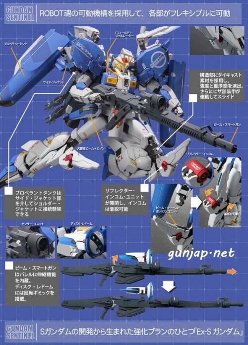 gunjap:  METAL ROBOT魂 (Ka signature) SIDE MS MSA-0011 (Ext) Ex-S GUNDAM: JUST ADDED NEW OFFICIAL IMAGES! Price released!http://www.gunjap.net/site/?p=304943