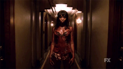 naomihitme:  Naomi as Vogue magazine editor Claudia Bankson - American Horror Story: Hotel 