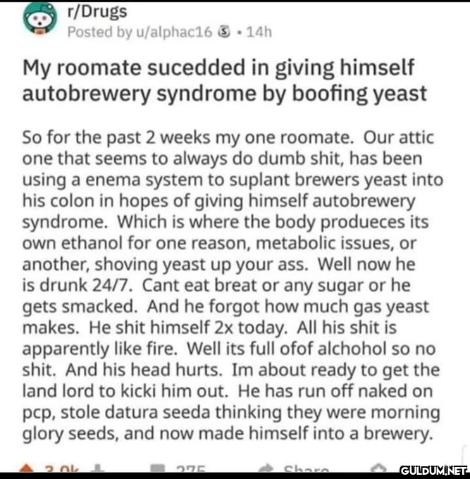 r/Drugs Posted by...