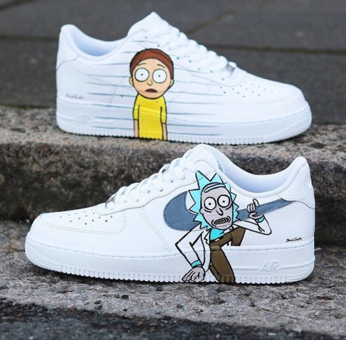 Rick & Morty x Nike Air Force 1 ⚡️