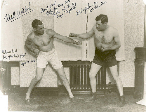 Babe Ruth and Jack Dempsey, September 15th, 1923.