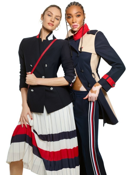 sosuperficial:  Candice Swanepoel and Winnie Harlow for Tommy Hilfiger, Spring 2020 Campaign.