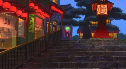 ghibli-collector:The Spirit World Awakens - Spirited Away - Dir. Hayao Miyazaki (2001)