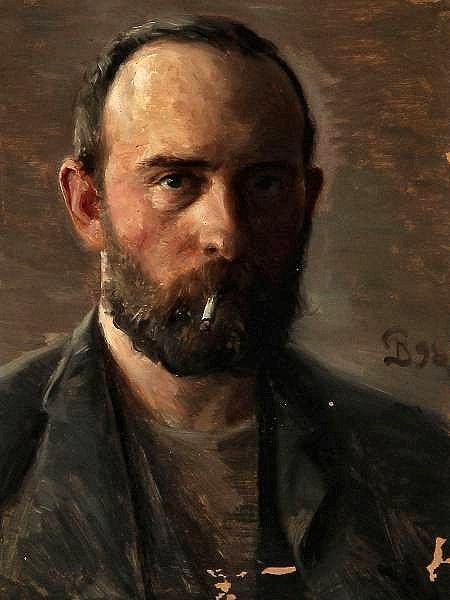 bobbygio:  Peter Ilsted (Danish, 1861-1933), Self Portrait