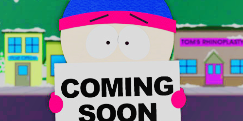 ceporeles:  All-new episodes of South Park premiere in ONE WEEK on Comedy Central!