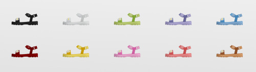 jius-sims:Flower &amp; Butterfly Collection Part II [Jius] Flower Sandals 01 10 swatchesSuitable for