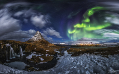 radivs:Kirkjufell Lights, Panorama, & Nightsby Nicholas Roemmelt || Website || Facebook