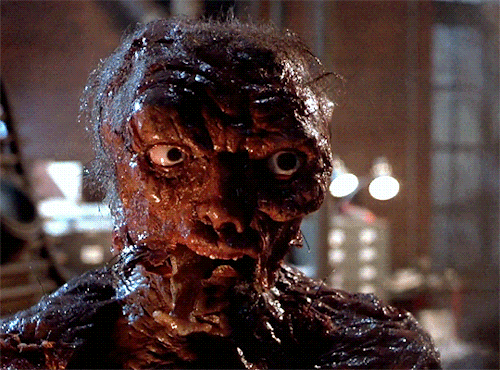 horrorgifs:THE FLY (1986) dir. David Cronenberg