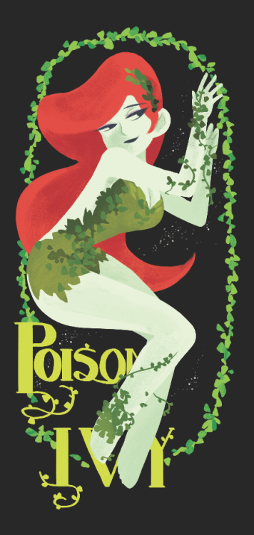 Colored ver of Harley Quinn & Poison Ivy