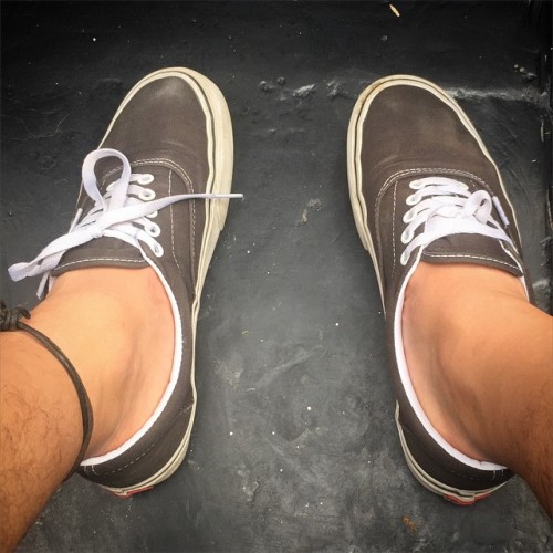 ilovesneakers-instagram: #vans #vansera #sockless #nosocks #ohnesocken #smelly #used #worn #offthewa