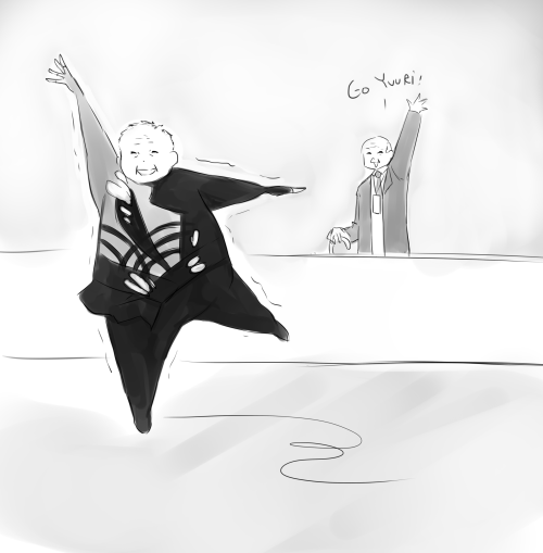 sol-draws:sol-draws:in which Victor gets his wish fulfilled and Yuuri never retireAll the comments w
