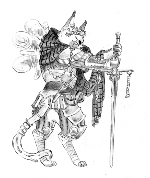 pepoh:Ra’Sava, The Khajiit Paladin