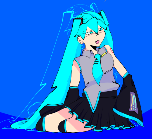 Miku!!! This Time Around I Was Able To Finish, In Like.... 4 Days