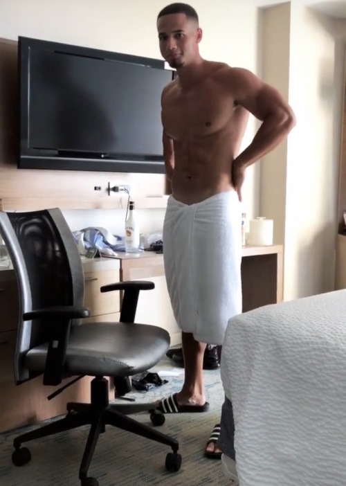 Hunk In Adilette Slides