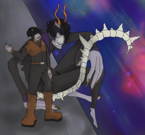 capricrab:Its probably impossible for Karkat to go one journey on a star ship without lecturing Gamz