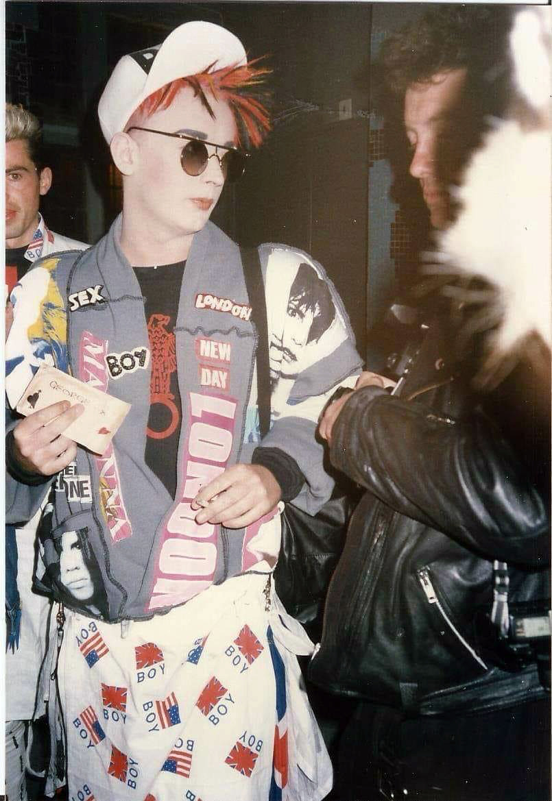 BOY LONDON STORY — BOY George wear BOY London in 1986.