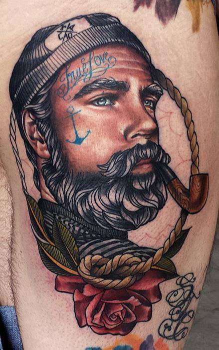 croppka:  Roza, SakeTattooCrew, Greece  