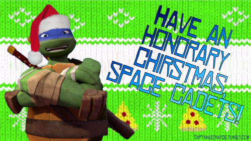 raph-the-muscle: “MERRY CHRISTMAS! Have a Shell-tastic day!”