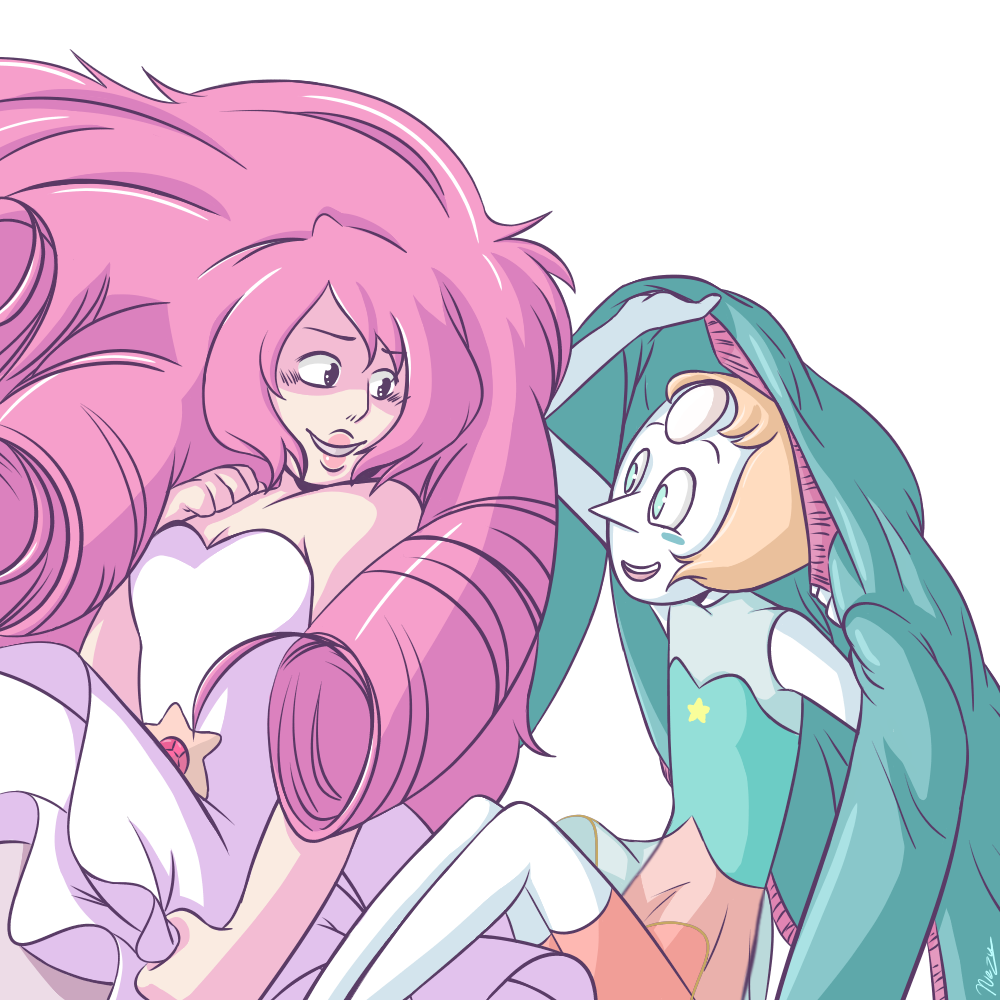 nezunite-lime:  Garnet x Rose / Rose x Pearl 