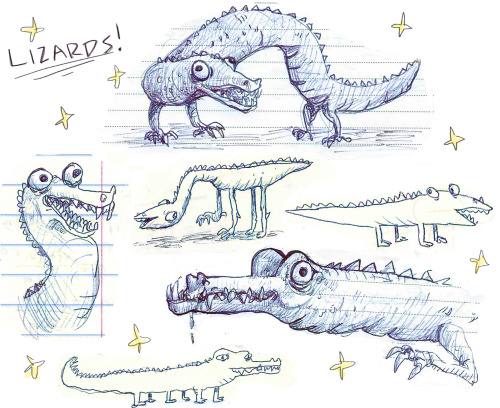 phyte: I’m here for the bizarre, snaggle-toothed reptiles. These are my loyal note-taking comp