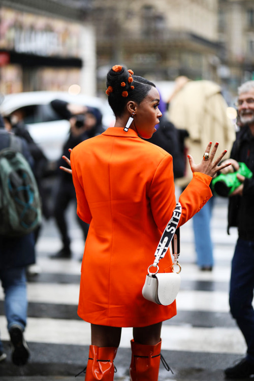 zacharylevis:JANELLE MONÁEStella McCartney Fall/Winter 2020/2021 Show — Paris Fashion WeekParis, France › March 2, 2020