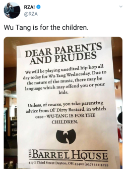 yeskagreen:  I need Wu-Tang Wednesdays in