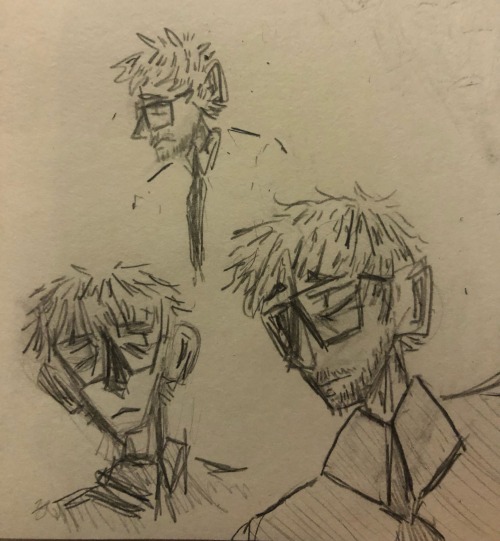 Sketches Of The The Obituary Scrunglo (at Least How I Imagine Him)