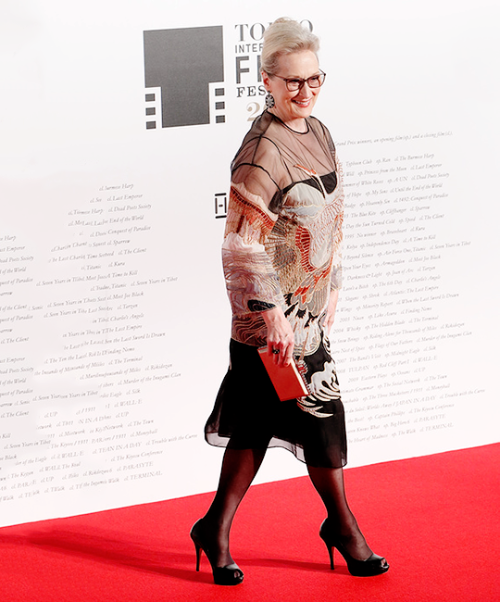 Meryl Streep attends the Tokyo International Film Festival 2016 Opening Ceremony at Roppongi Hills o