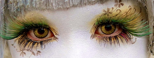 ghostlygems:Minori’s Stunning Eye Makeup(x) (x)~Source: Tokyo Fashion