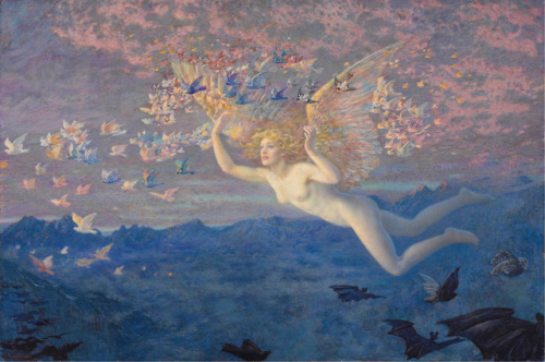 Edward Robert Hughes, R.W.S. (1851-1914) - Wings of the Morning - via Christie’s