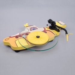 milestrumpet1:  Yellow Submarine Turntable  by Pro-Ject. 