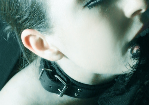 fetishweekly:  Collared and gagged: a series of close-ups we took spur of the moment. 