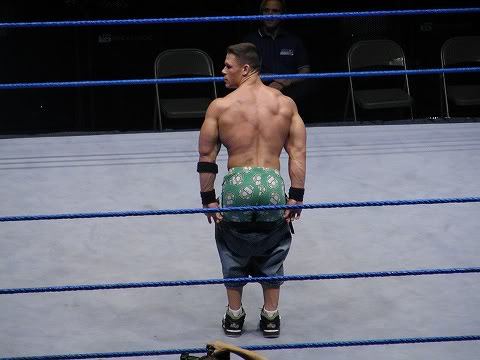rwfan11:  Billy Gunn and Cena in a sexy showdown 
