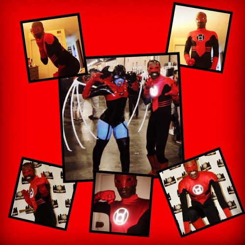 Day 14 #29DaysofBlackCosplay Today I give you the color Rage but it also the color of Love. Red Lant