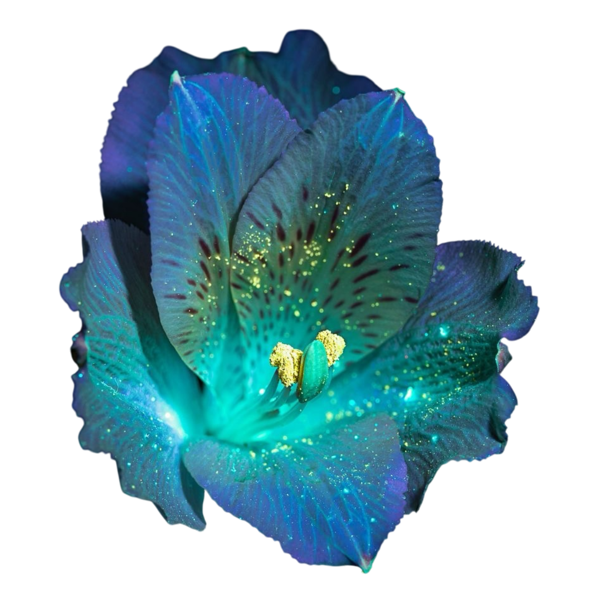 blue flower