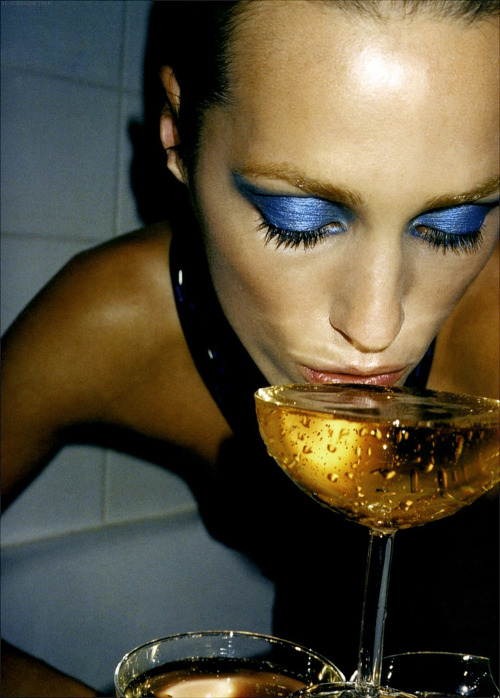  nothing but dresses: yasmin le bon by katja rahlwes for purple ss06 