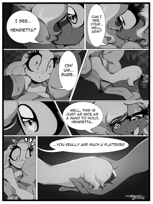 henriettalamb:  Henrietta Lamb: Episode 3, Page 18 Touch  ✧READ ‘HENRIETTA LAMB‘ FROM THE BEGINNING✧ ✧Newest Update✧ ✧DeviantART✧ ~(Please do not remove captions, and if you like, please feel free to reblog! ^w^)~   <3!