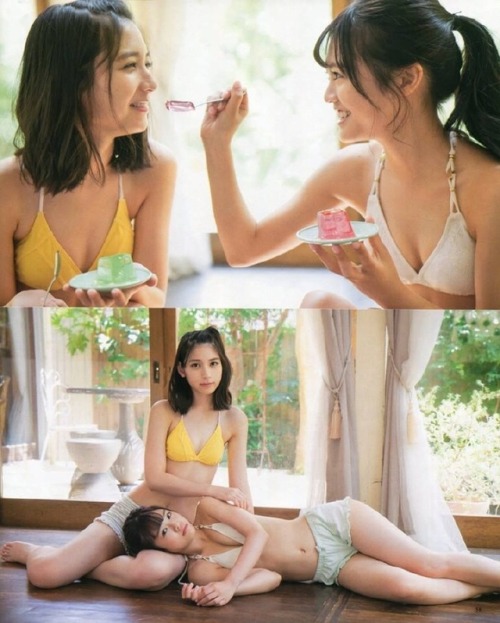 random48fan: Matsuoka Natsumi and Motomura AoiBOMB 09.2017
