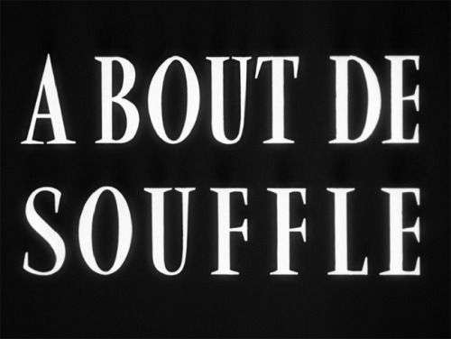 royalbks:À bout de souffle [Breathless] | Jean-Luc Godard | 1960