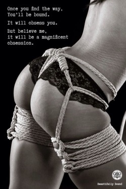 bdsmbeautifullybound:  Yes it is.